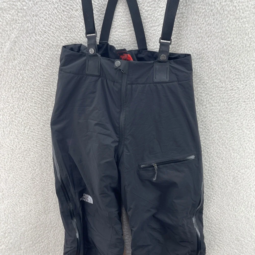 The North Face Summit Series Snow Bibs Mens Small Black Ski Snowboard Pants